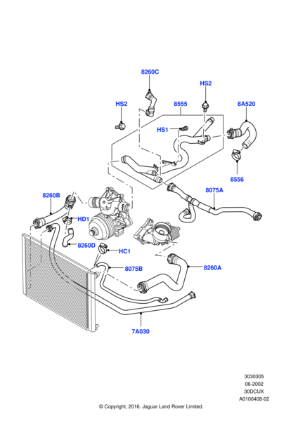 Radyatör Alt Hortumu-Pch002160 E-3.0/Range Rover New 2