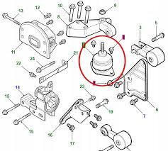 Motor Takozu Sağ Üst-Kkb102480 A-/Freelander 1