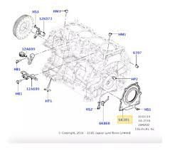 Krank Keçesi Arka-Lr025670 A-Lr041955-Lr162092-C2S24164-C2D60942-C2S52373 (Jaguar)-2.0 Benzinli/Range Rover Evoque